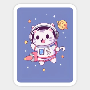 Astro Cat I Sticker